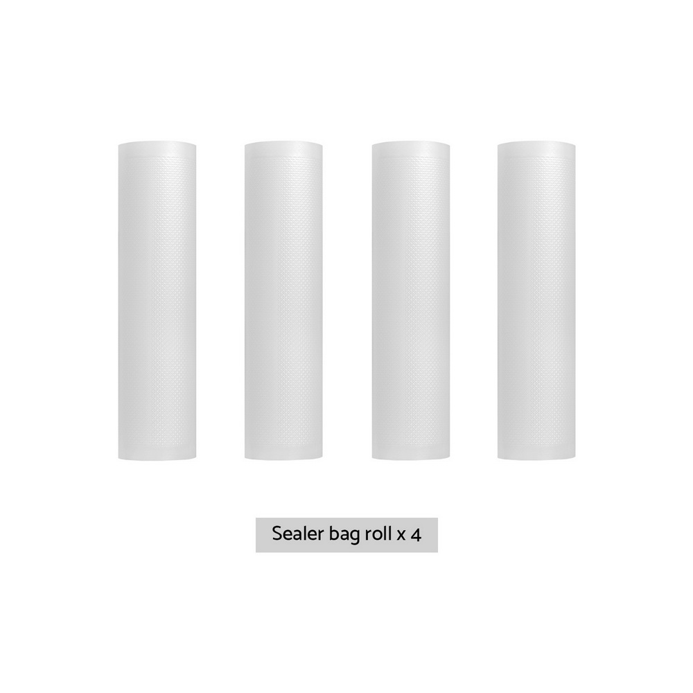 4 Rolls Food Vacuum Sealer Bags Storage Saver Heat Sealing Bag Pack 28CMX6M โ image 3