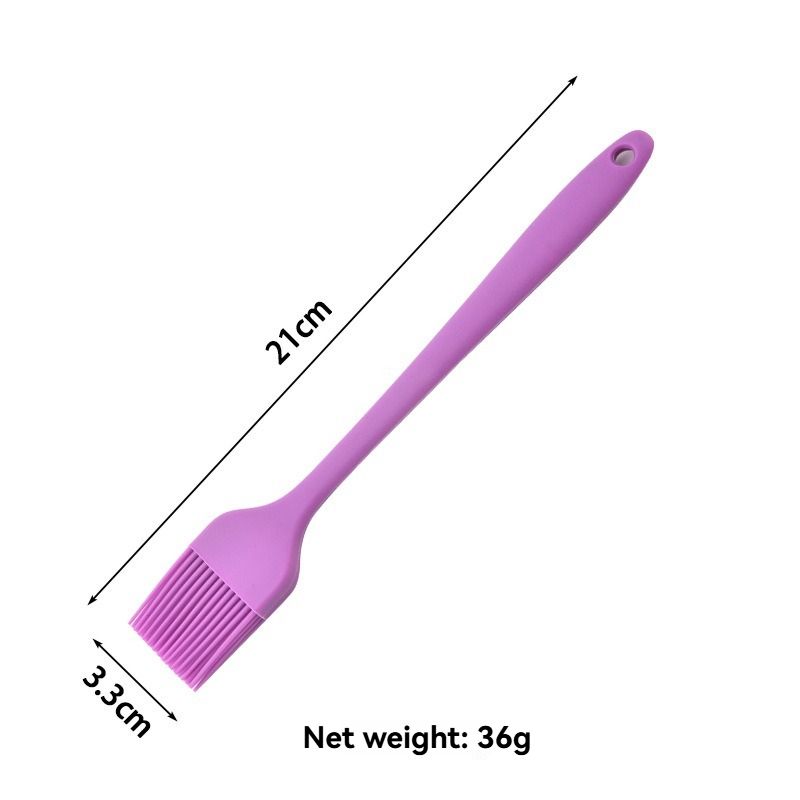 silicone oil brush, grilling brush, baking brush, high heat resistant brush, 21cm brush, baking cloth brush, kitchen tools, bbq accessories, non-stick brush