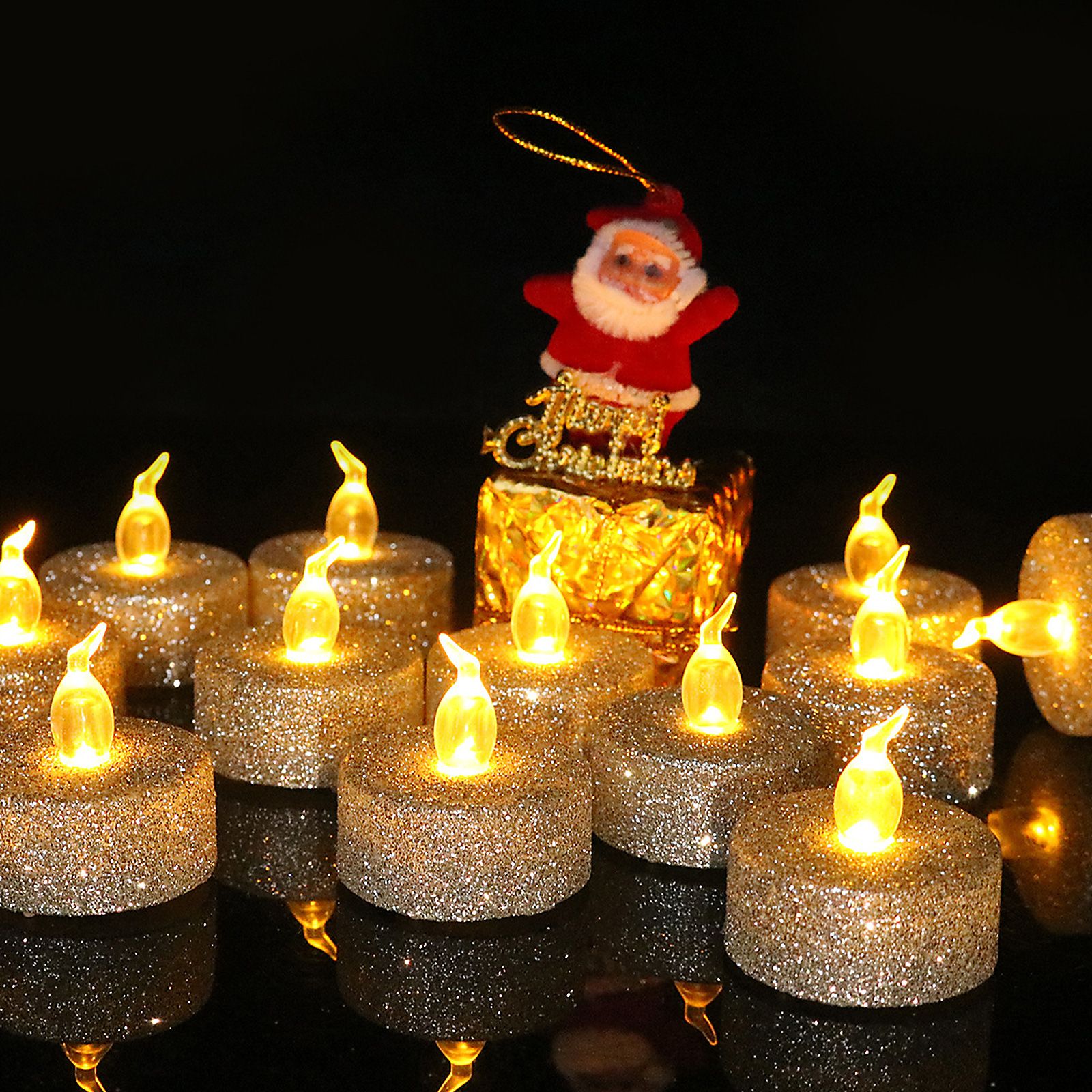 Romantic Proposal Birthday Surprise Tea Wax Christmas Decoration LED Electronic Candle — image 2
