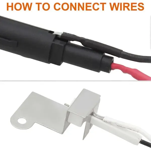 Grill Igniter Kit Replacement for Weber Q300 Q3000, Push Button Piezo Ignition, Plastic Alloy, 60092 Compatible — image 5