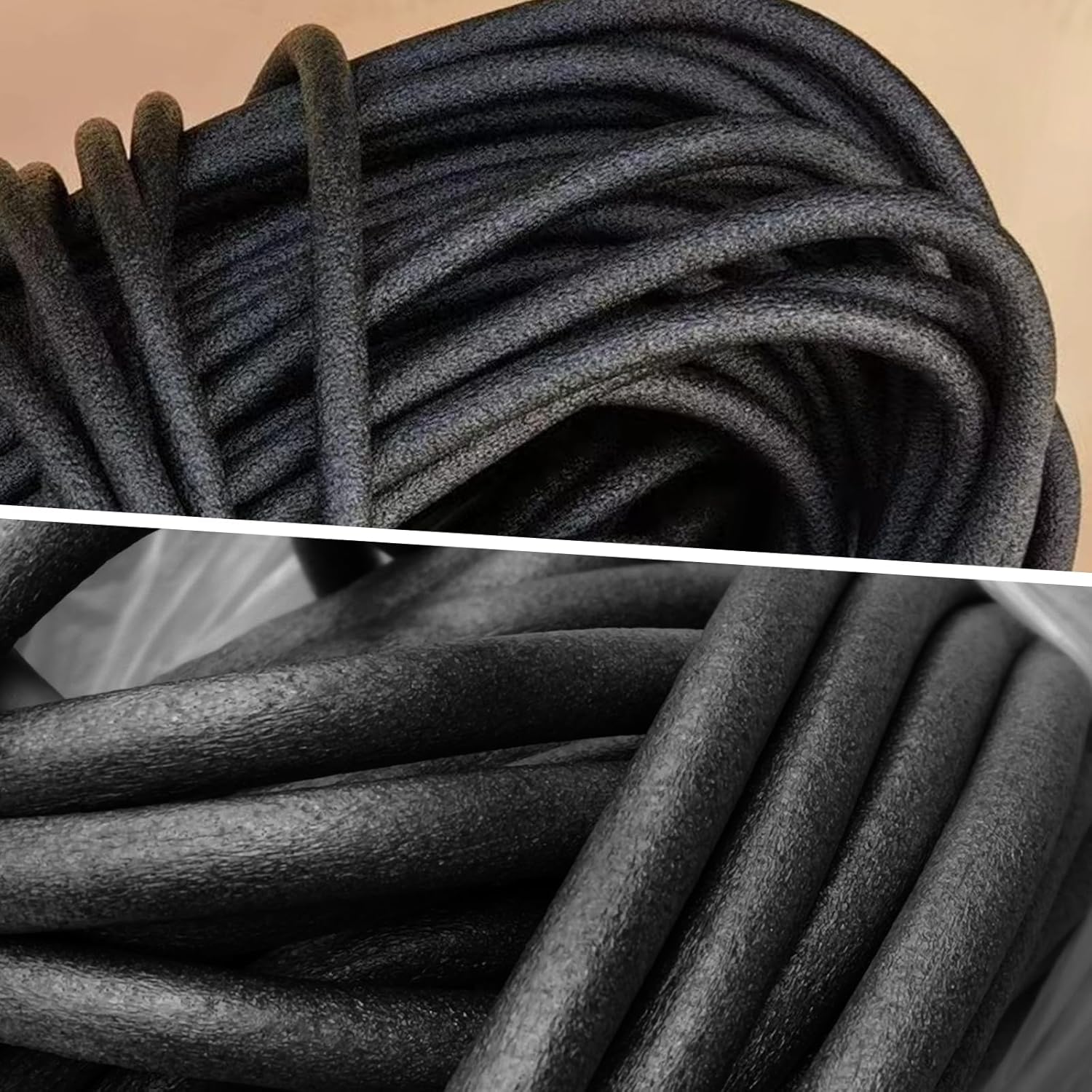 Foam Backer Rod for Gaps Concrete Crack Filler Joints Foam Gap Filler Caulk Saver Backing Rod Filler Rope Concrete Joint Filler (3/4 Inch x 33 Feet) — image 4