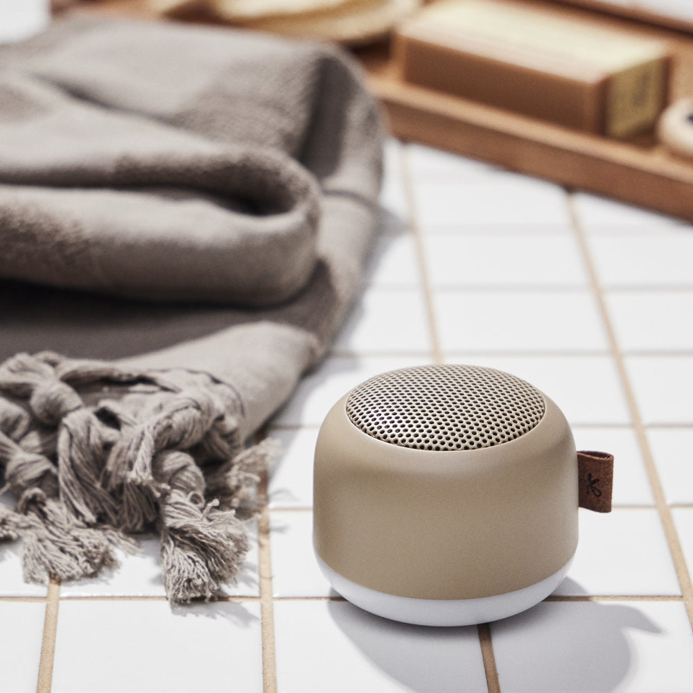 Kreafunk Alight Bluetooth Speaker - Ivory Sand — image 3