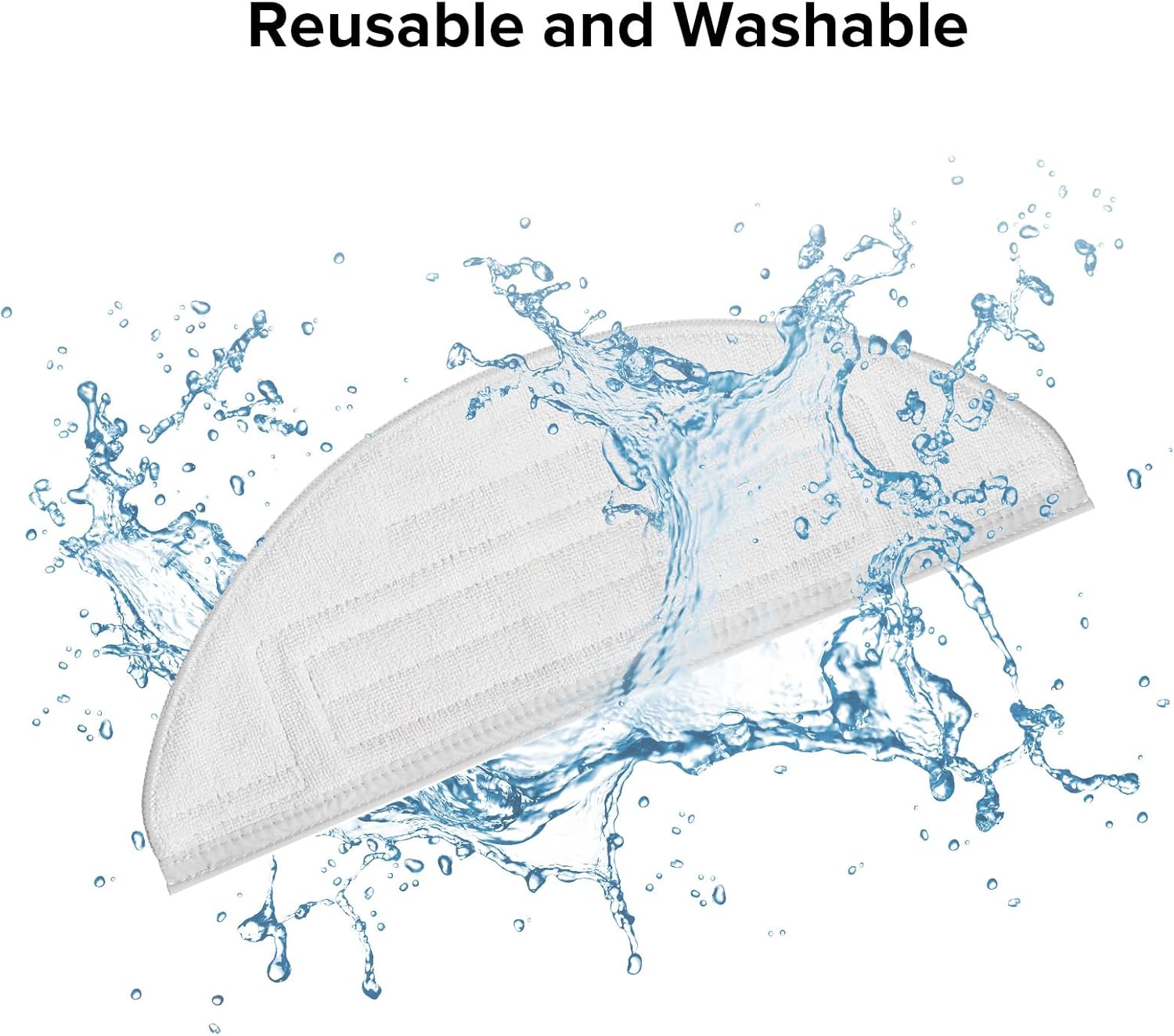 Mop Cloth for S8+ & S8 & S7 MaxV Robot Vacuum (2 Pcs) โ image 4