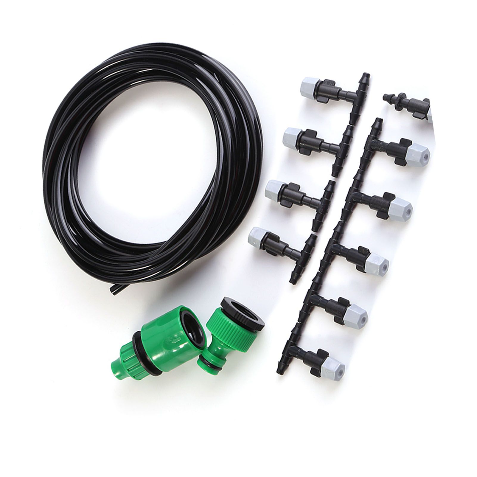 Water Misting Cooling System Hose Sprinkler Nozzle Garden Patio Micro Irrigation Set 5M โ image 5
