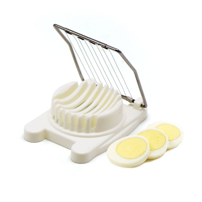 Egg slicer heavy-duty aluminum stainless steel wire egg knife portable kitchen tool multi-purpose wire egg knife — image 5