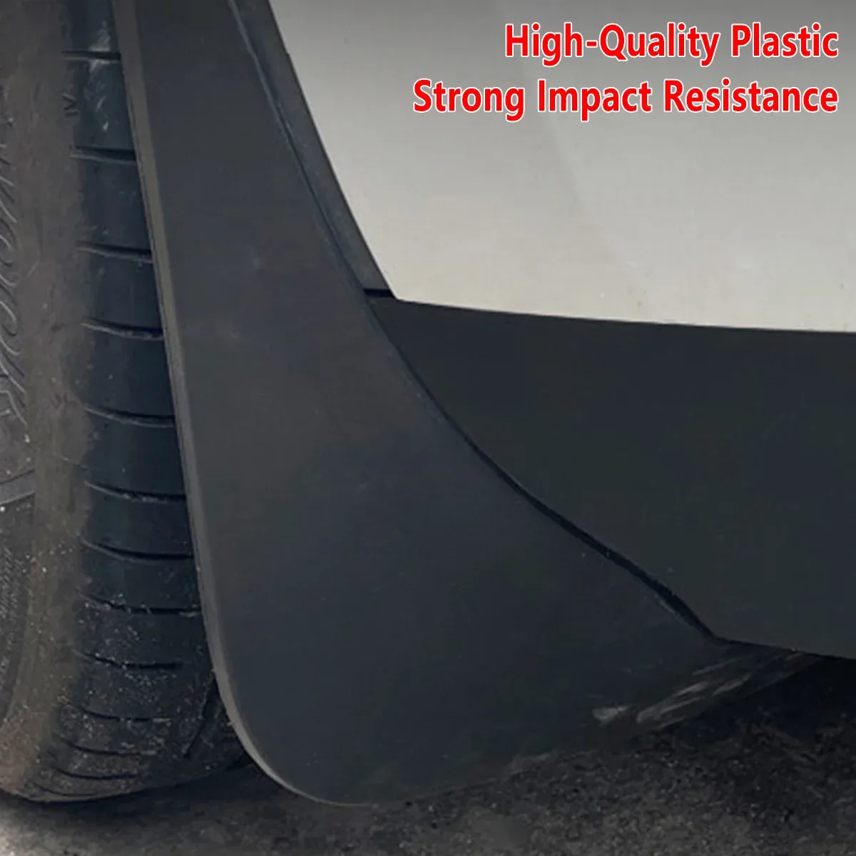 4PCS Universal Soft Rubber Fender Flares Wheel Arch Guard No Drill Car Accessories โ image 5
