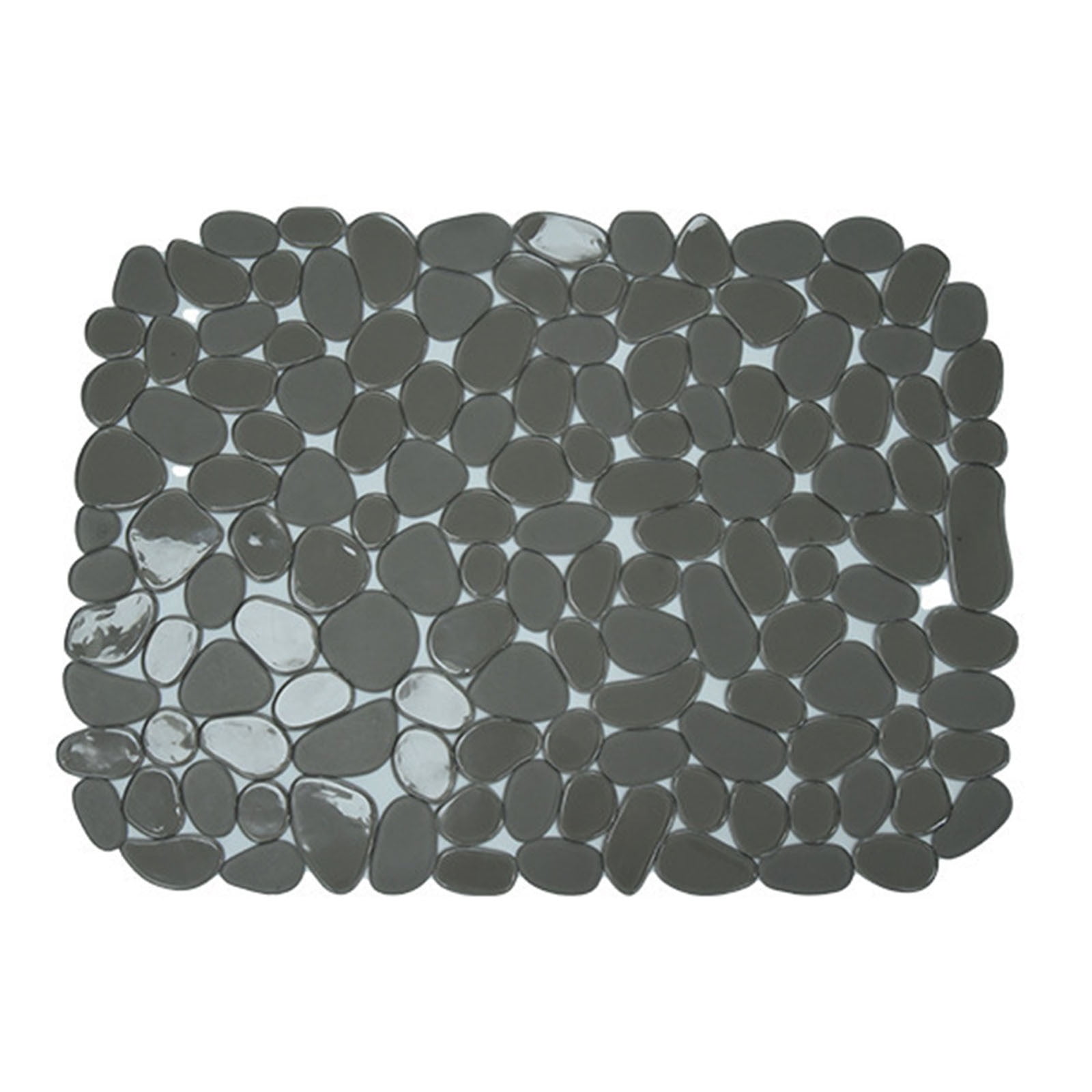 Pebble Sink Mat for Stainless Steel/Ceramic Sinks, PVC Sink Protectors Mats for Bottom of Kitchen Sink, Dish Drying Mat for Dishes and Glassware E