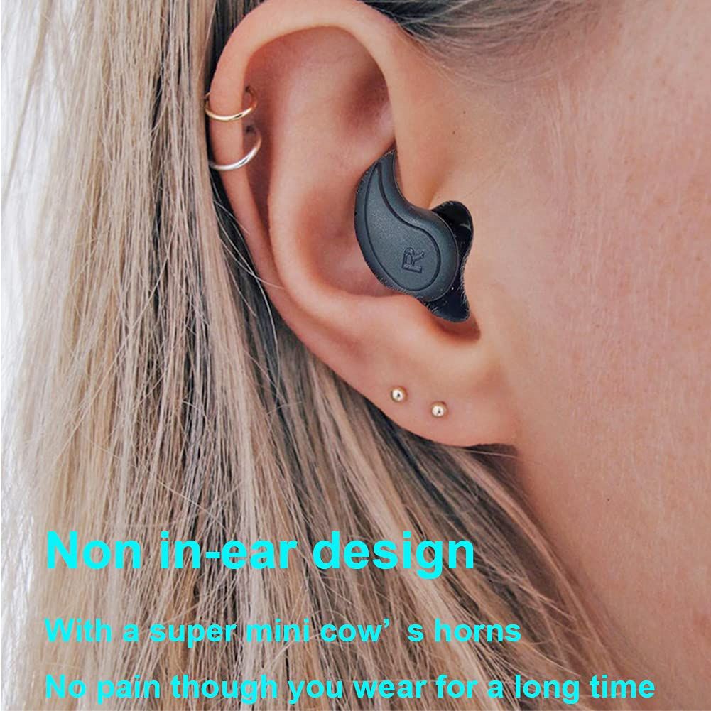 Sleeping Noise Reduction Ear Plugs Comfortable Silicone Ear Plug Sound Blocking Earplugs 2 Pair for Sleep Snoring (White Black) — image 5