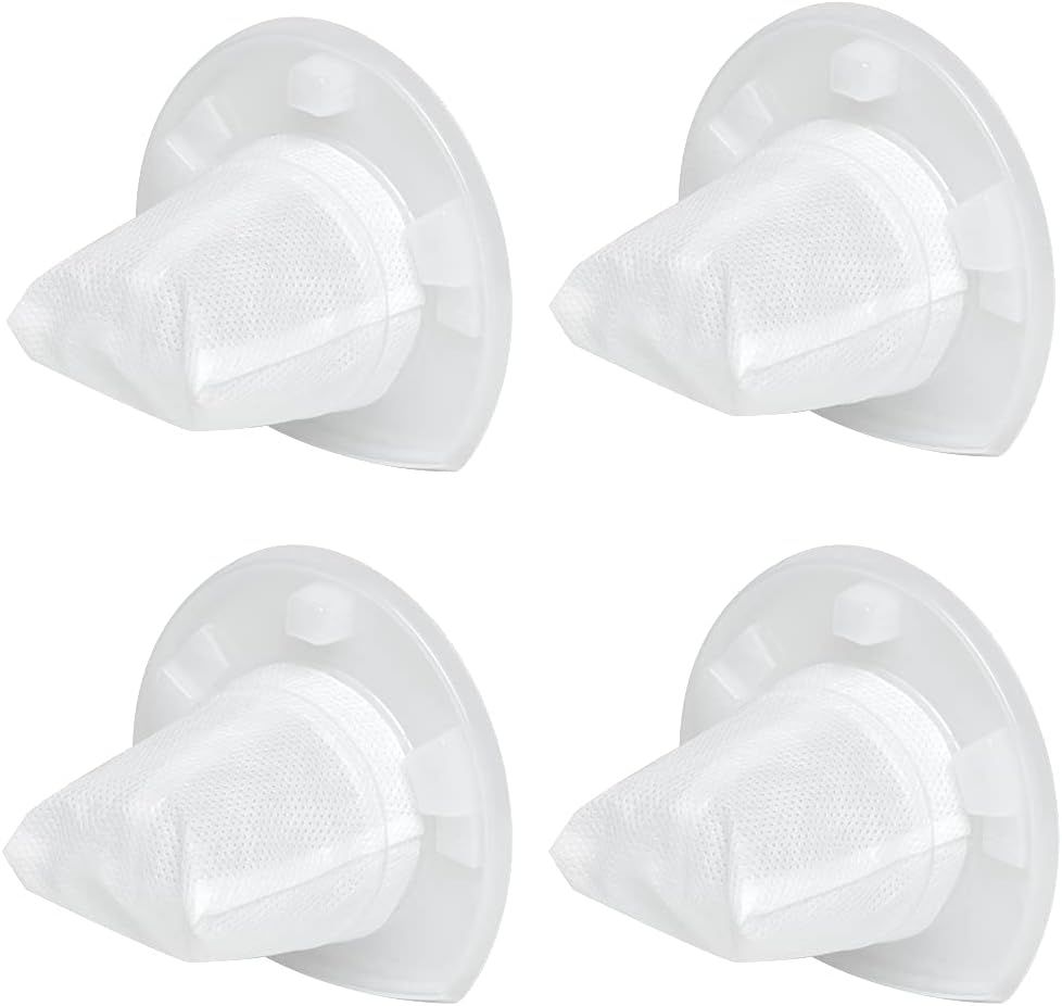 4 Pack Replacement Filter for Black & Decker Power Tools VF110 Dustbuster Cordless Vacuum Compatible CHV1410L,CHV9610, CHV1210, CHV1410, CHV1410B, CHV1510