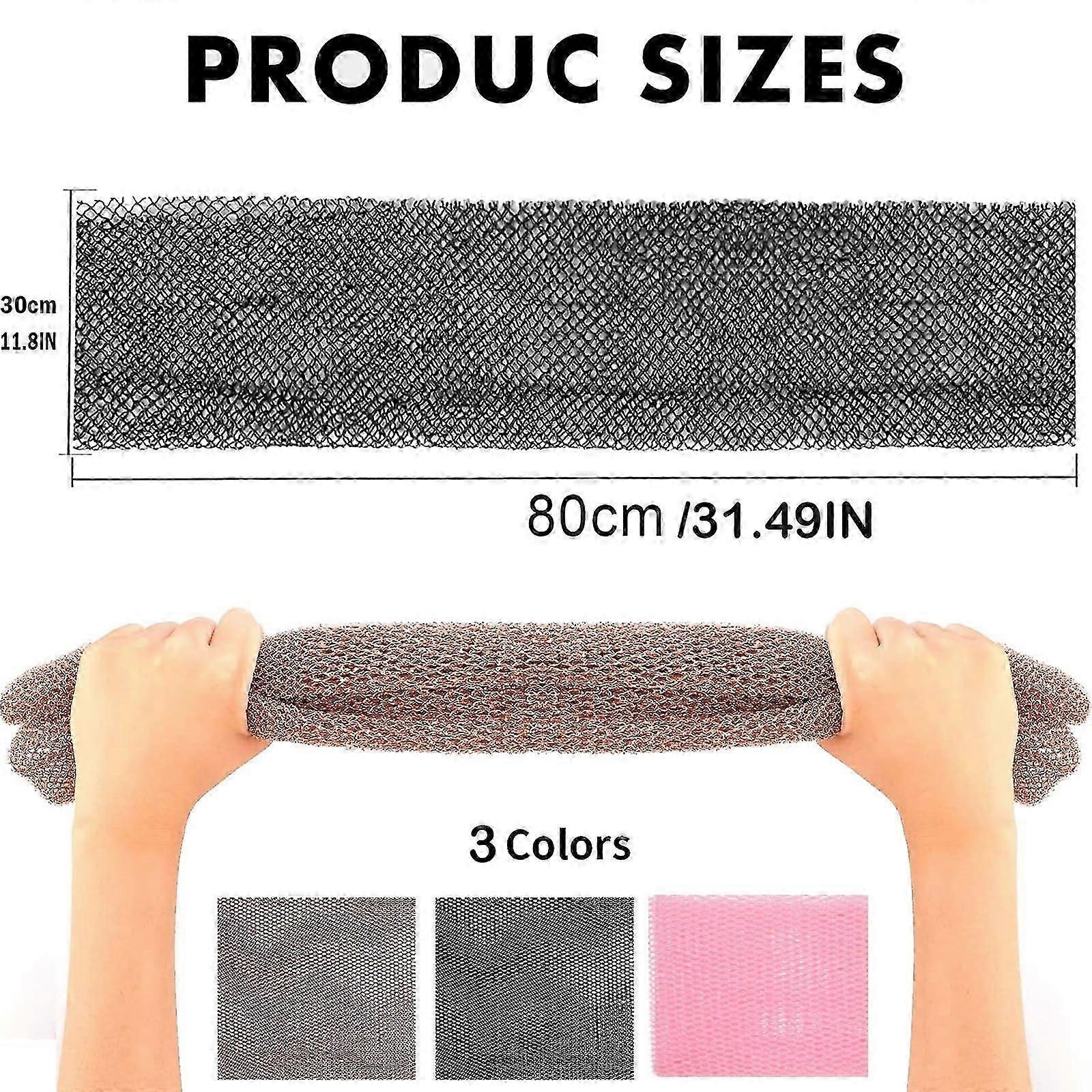 3pcs African Net Sponge, Bath Body Scrubber, Exfoliating Net โ image 2