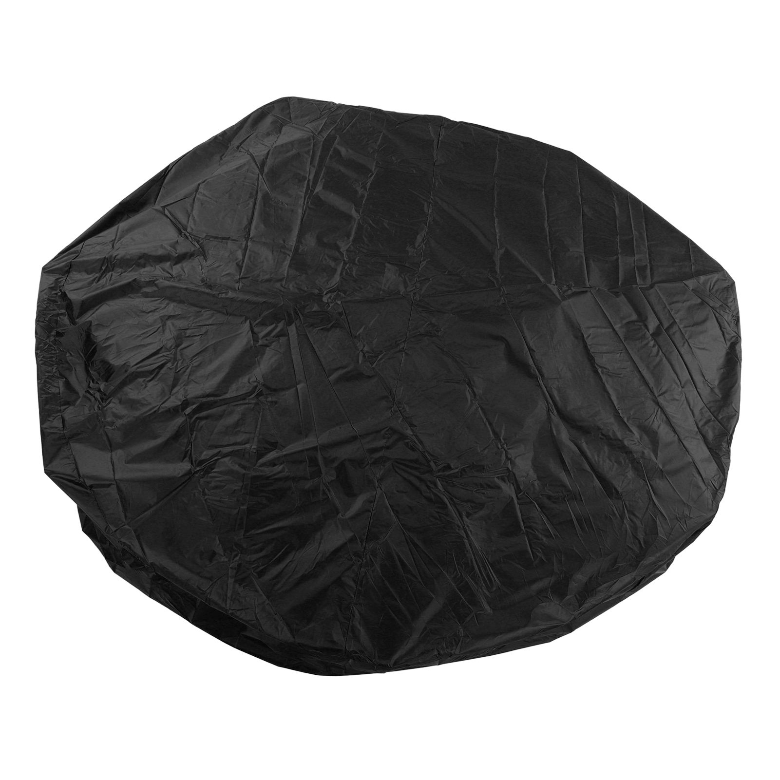 Outdoor Furniture Dust Covers Round Bathtub Cover 190 Silver Polyester Taffeta Hot Tub Waterproof Cover 210x30cm Black โ image 5