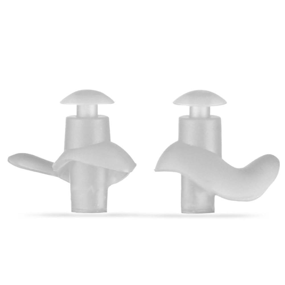 2pc Unisex Swim Training Ear Plugs Swimming Ear Plugs, Waterproof Silicone Ear Plugs, Dual-Purpose Ear Plugs for Swimming — image 4