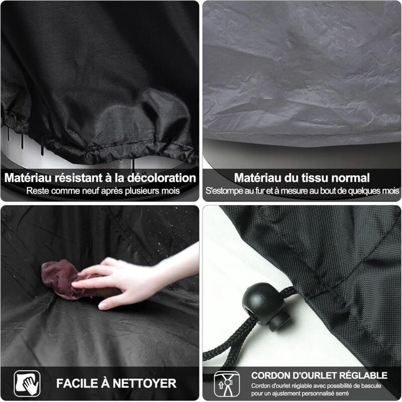Cover of Protection Contre the Intemperies for Heating of Terrasse and Bag of Frappe Debout, 210D, Vent Cutting, Waterproof โ image 4