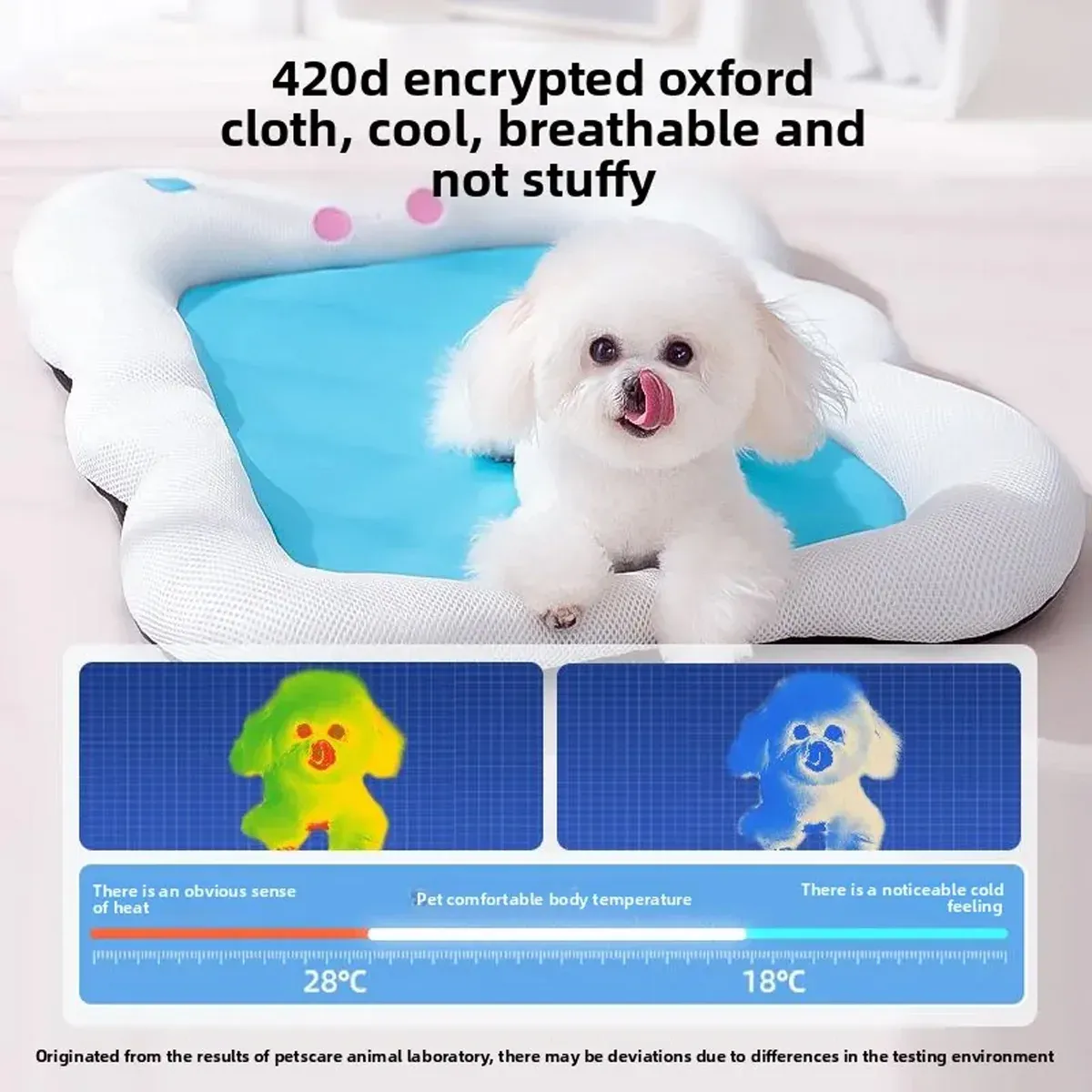 Soft Pet Bed for Dogs and Cats Washable Cushion Kennel Indoor Sleeping Mat Use - XL — image 6