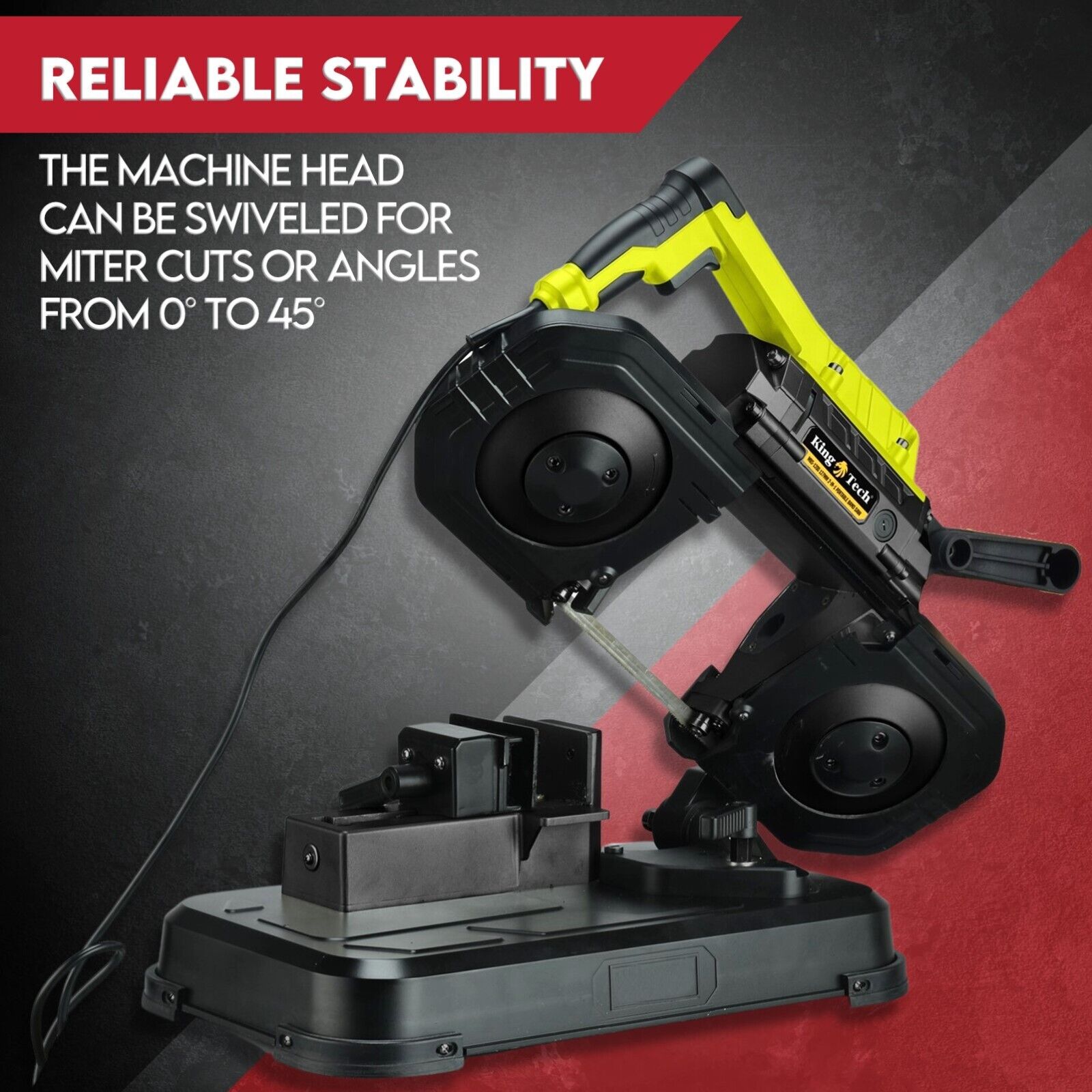 Portable Band Saw Cold Cut Metal Cut Off Chop Bandsaw 127mm — image 5