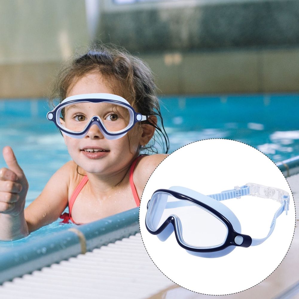 1 Pc Diving Glasses Kids Protection Silicone for Swimming and Fun