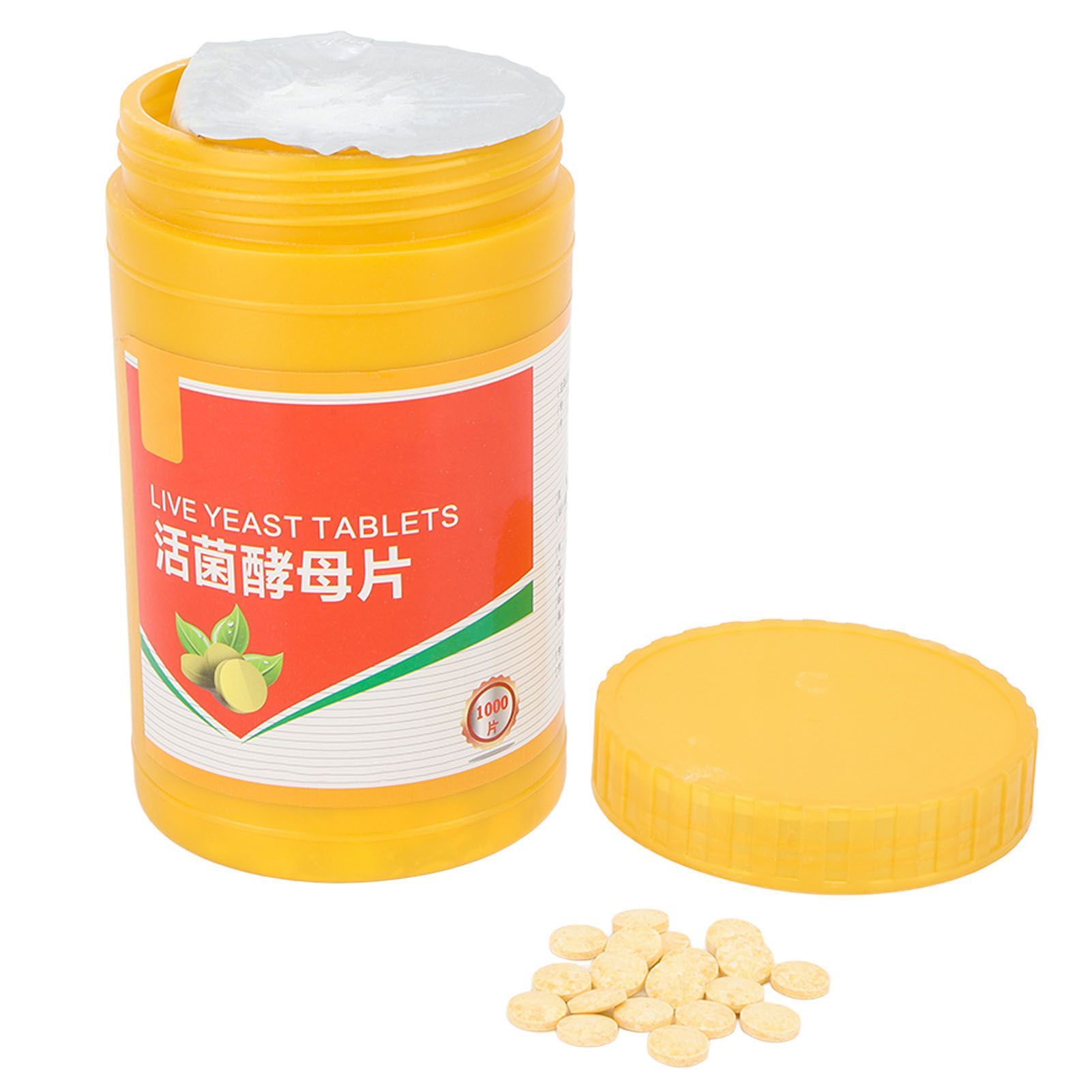 1000counts Nutritional Yeast Tablets for Animal Natural B12 Biotin Active Yeast Supplement for Cattle Sheep Poultry