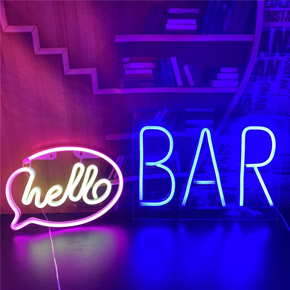 Neon Sign Lights Letter Signs with USB or Battery Operated for Kid's Room Bedroom Bar Restaurant Game Room LED Art Decoration โ image 3