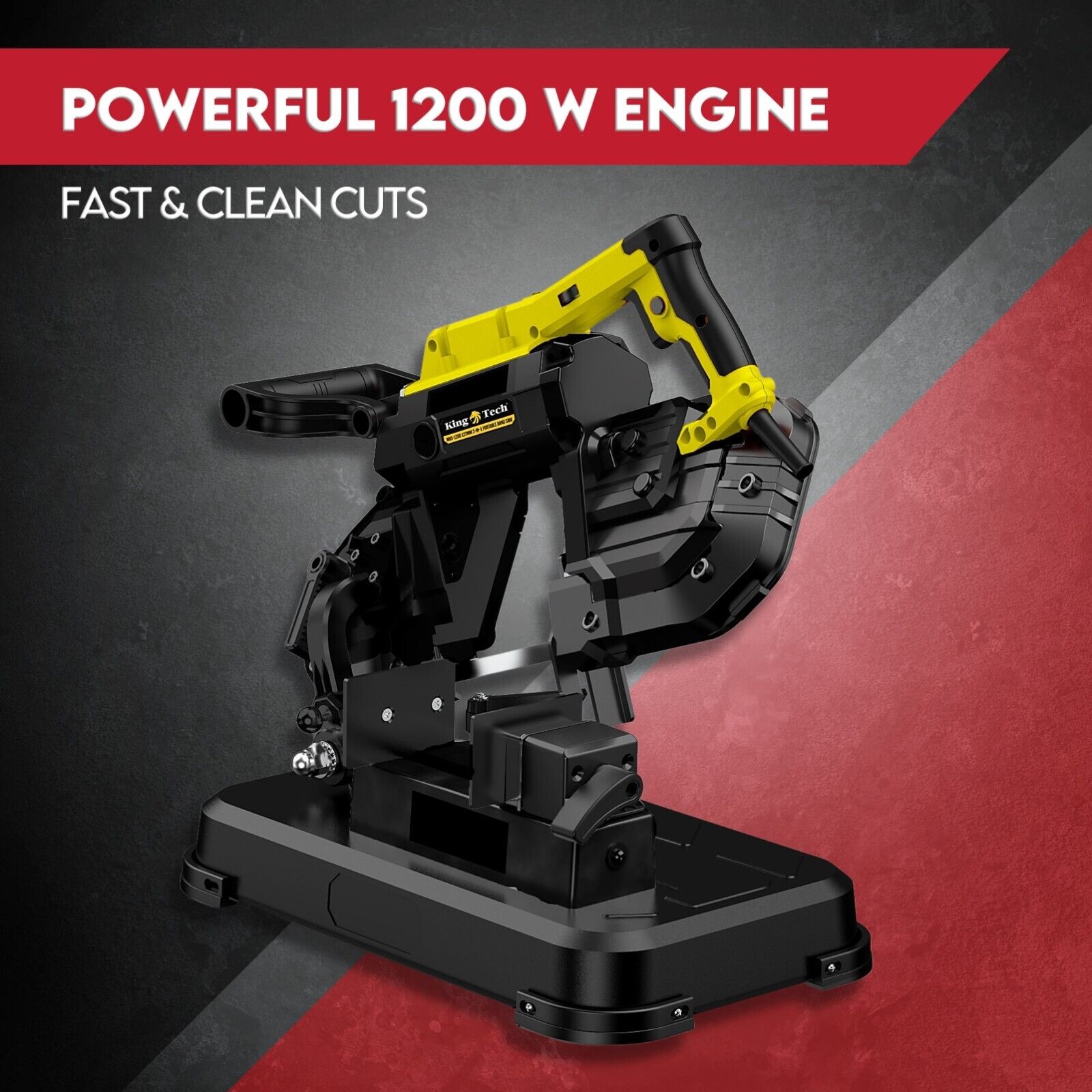 Portable Band Saw Cold Cut Metal Cut Off Chop Bandsaw 127mm — image 3