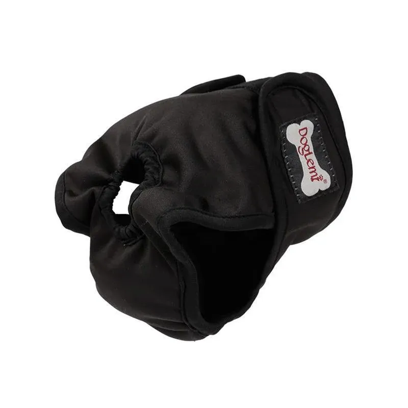 Female Dog Puppy Nappy Diapers Wrap Band Sanitary Pants Underpants XS-XL Black - XL โ image 3
