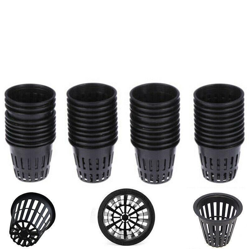 40pcs Hydroponics Plant Grow Net Cup Mesh Pot Basket Mesh Aeroponic Aquaponic AU โ image 2