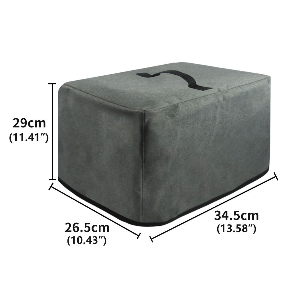 Ice cream Dust Cover, Electric Pressure Cooker with Accessory Storage Pocket, Small Appliance Covers Case Protections Protector — image 3