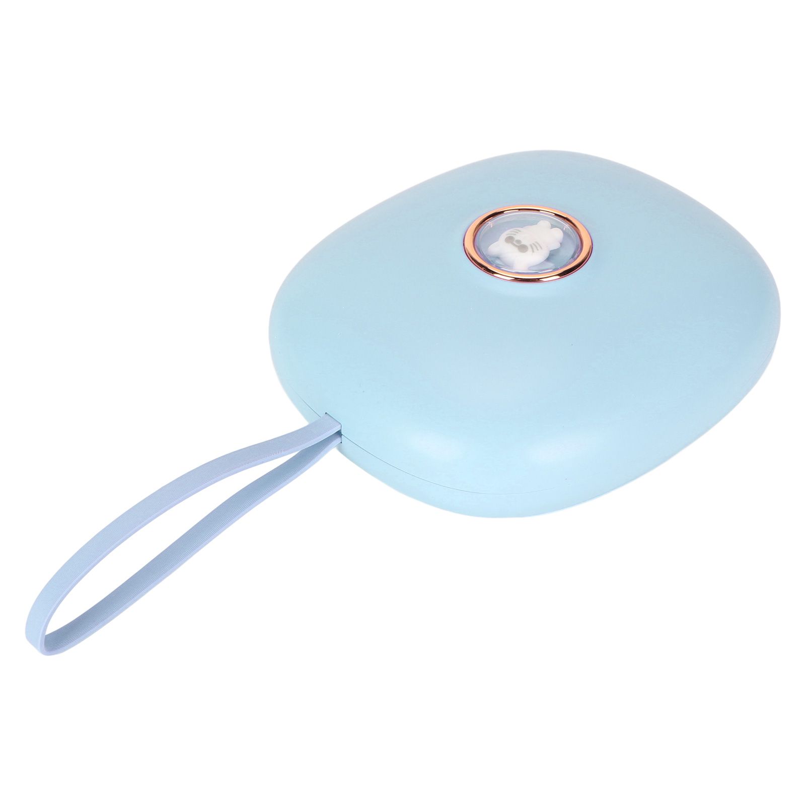 Vibrating Digital Alarm Clock Portable LED Electronic Digital Alarm Clock for Heavy Sleepers Students Children Sky Blue — image 6