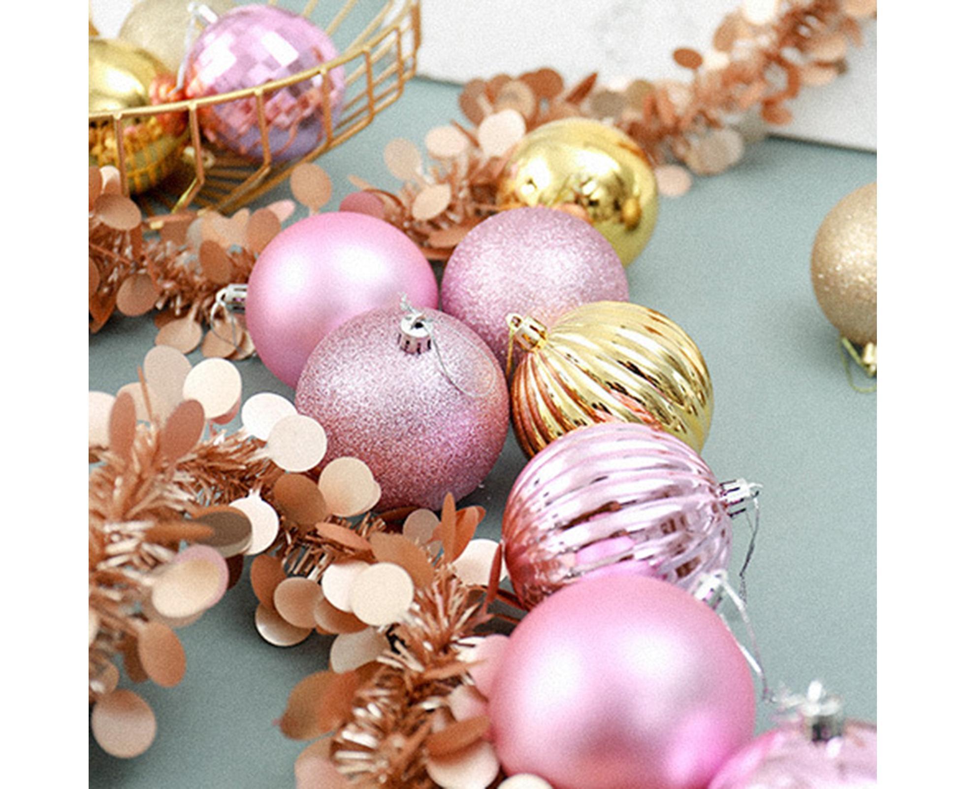 34Pcs Shatterproof Ball for Home-Golden — image 2