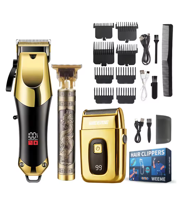 3pcs Men's Electric Hair Clippers Kit β image 6