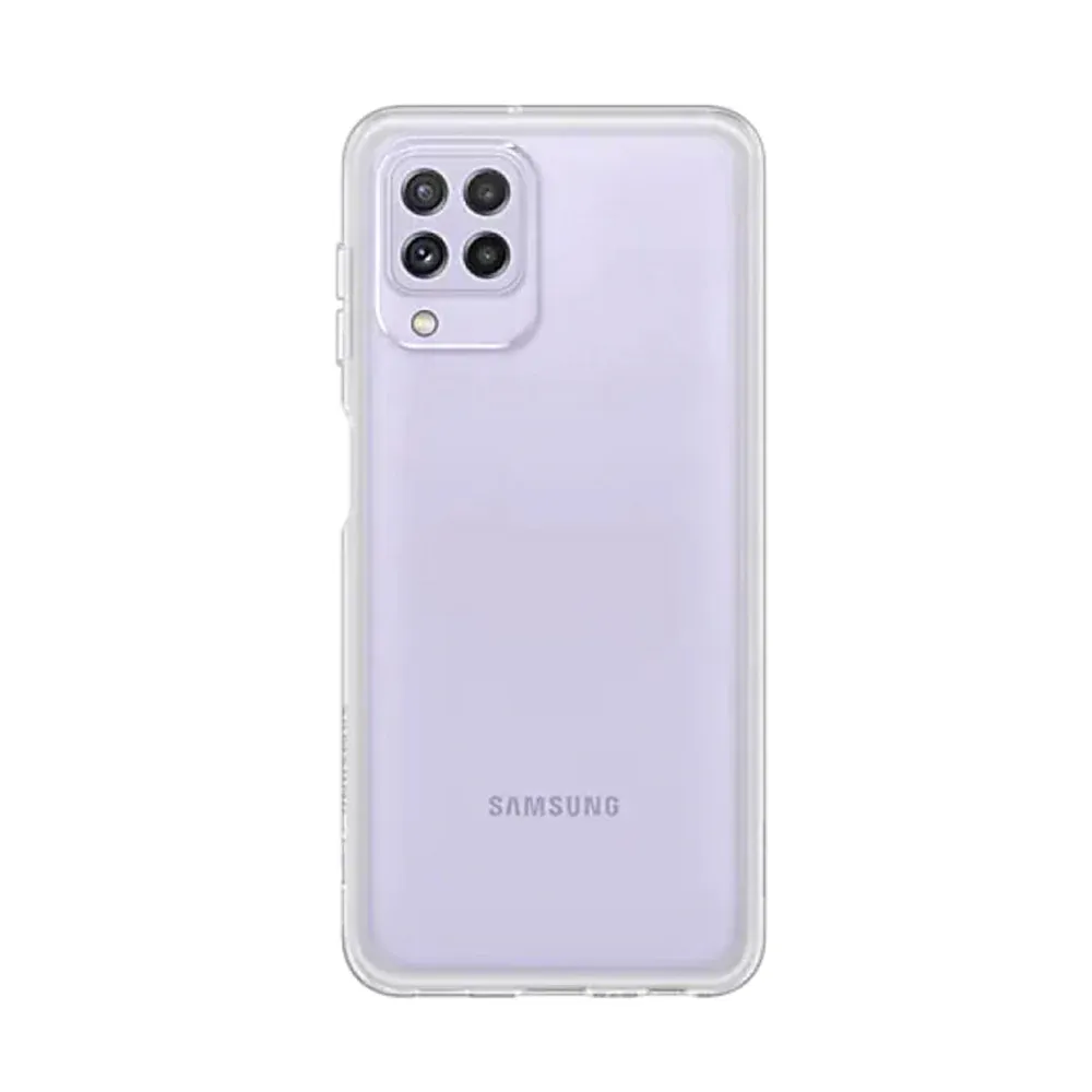 Samsung Soft Clear Cover Case for Galaxy A22 4G - Transparent
