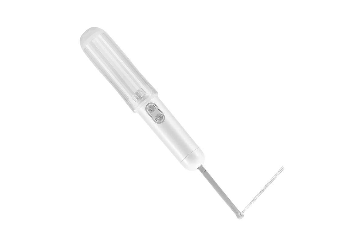 Portable Travel Electric Bidet Sprayer Handheld Personal Bidet Sprayer Mini Bidet Sprayer Toilet Hygiene -White β image 4