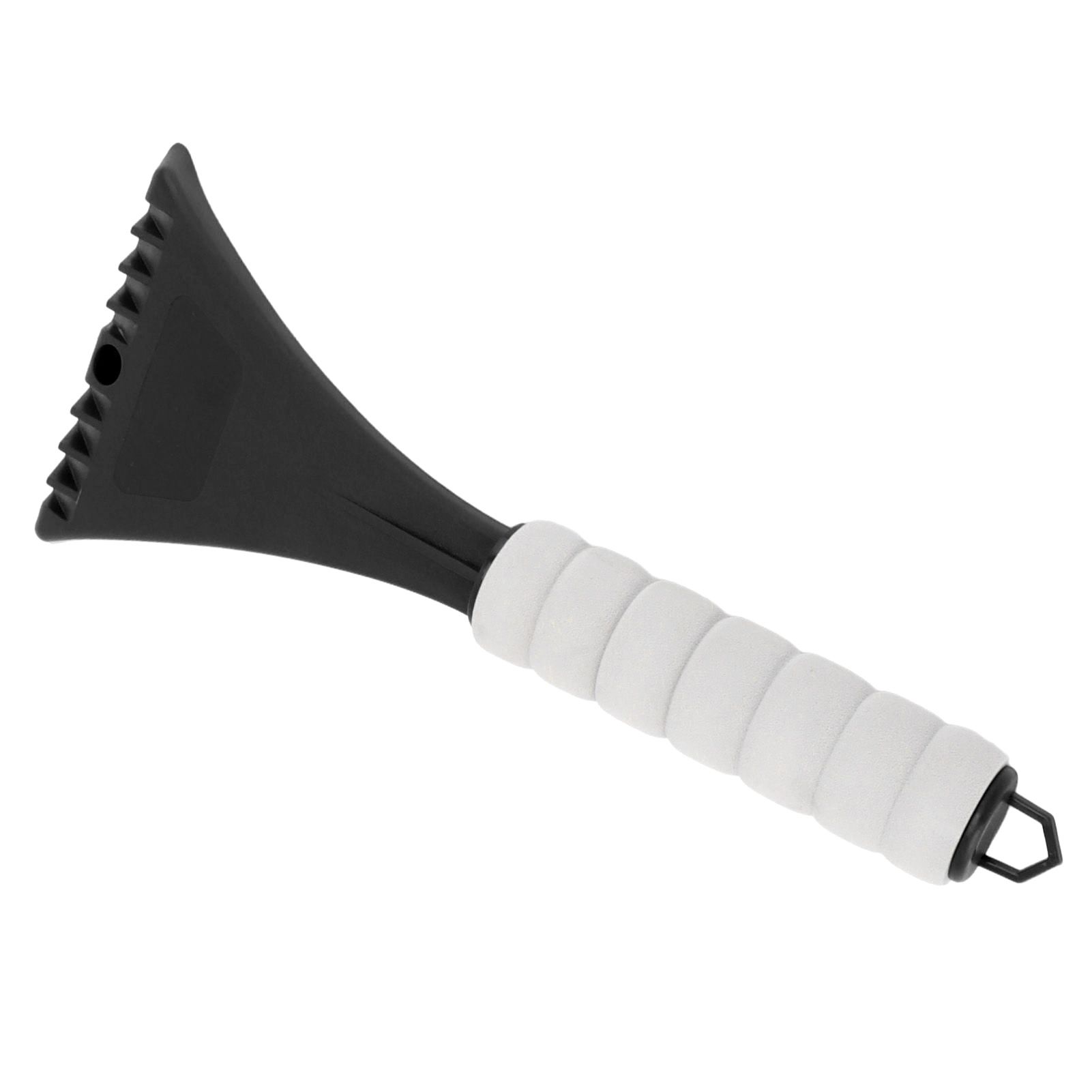 Car Windshield Shovel EVA Ergonomic Handle Rounded Corner Safe Portable Car Ice Scraper for Vehicle Outdoor Snow Black — image 3