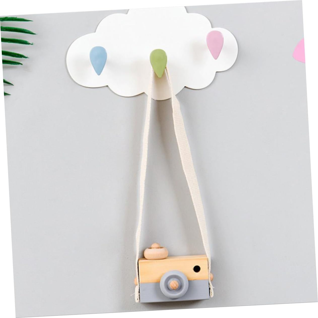 Cartoon Viscose Hook Wall-Mounted Door Behind Coat Hook Bathroom Wall Row Hook Seamless Strong Hook Coat Hooks โ image 4