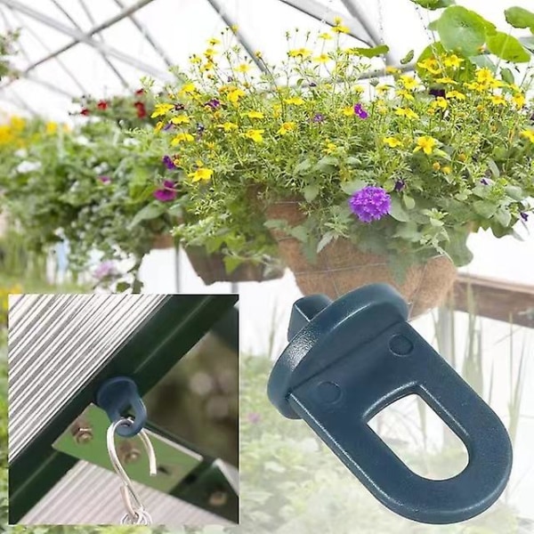 Greenhouse Clamps Set of 50 Strong Grip Eyelets Compatible with Trellis Plant Holder โ image 5