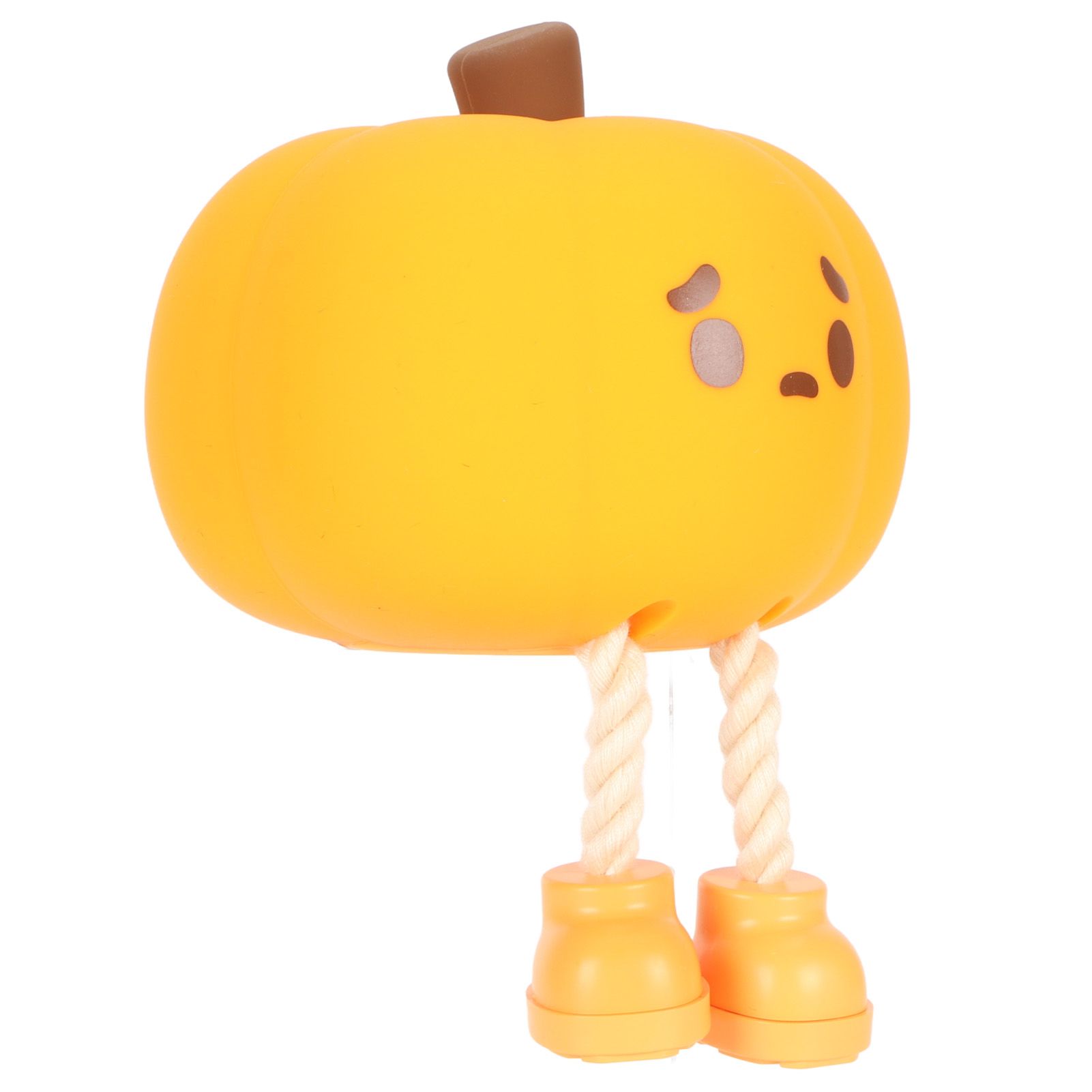 Pumpkin Night Light Innovative Cute Eye Protection Rechargeable Decorative Silicone Night Light for Children Bedroom Indoor โ image 5