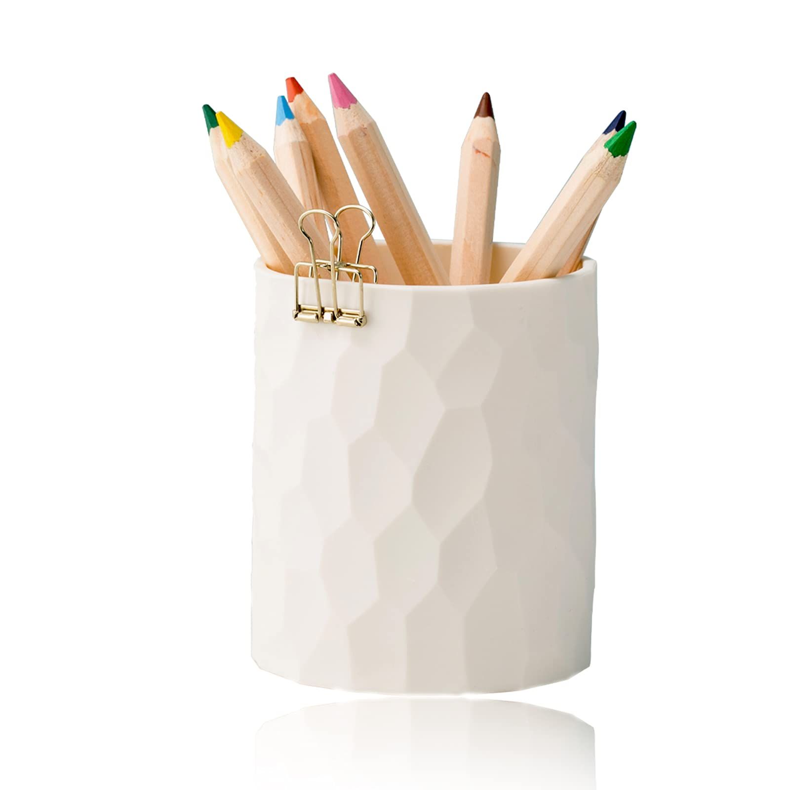 Pen Holder,Nordic Style Silicone Waterproof Pencil Holder for Desk Simple&Modern Minimalist Makeup Organizer Multifunctional Office Supplies for Home,Kids and