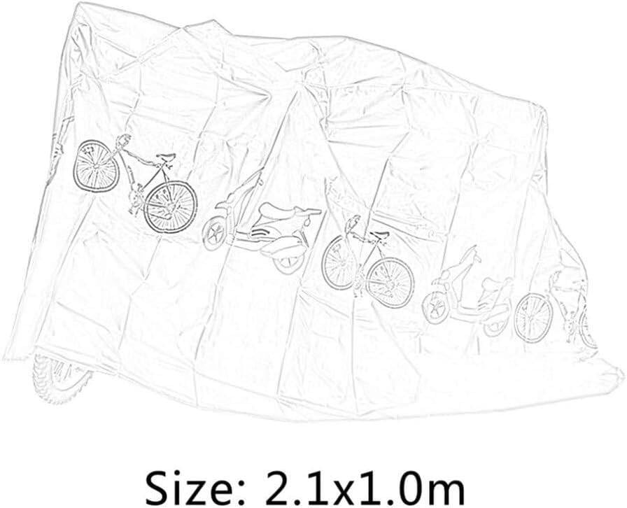 UV protector cover dustproof Bike Rain Dust Cover Waterproof Outdoor Gray For Bike Bicycle Cycling- Gray โ image 3