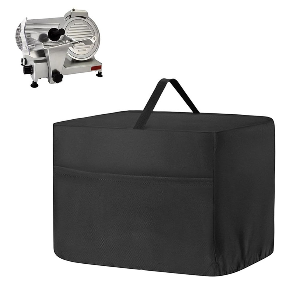 Meat Slicer Cover,Dust-proof Covers for Home compatible with Meat Slicers Commercial,Fit for Elite for Meat Slicer - 15.7"L x 11.4"W x 11.4"H(Only cover