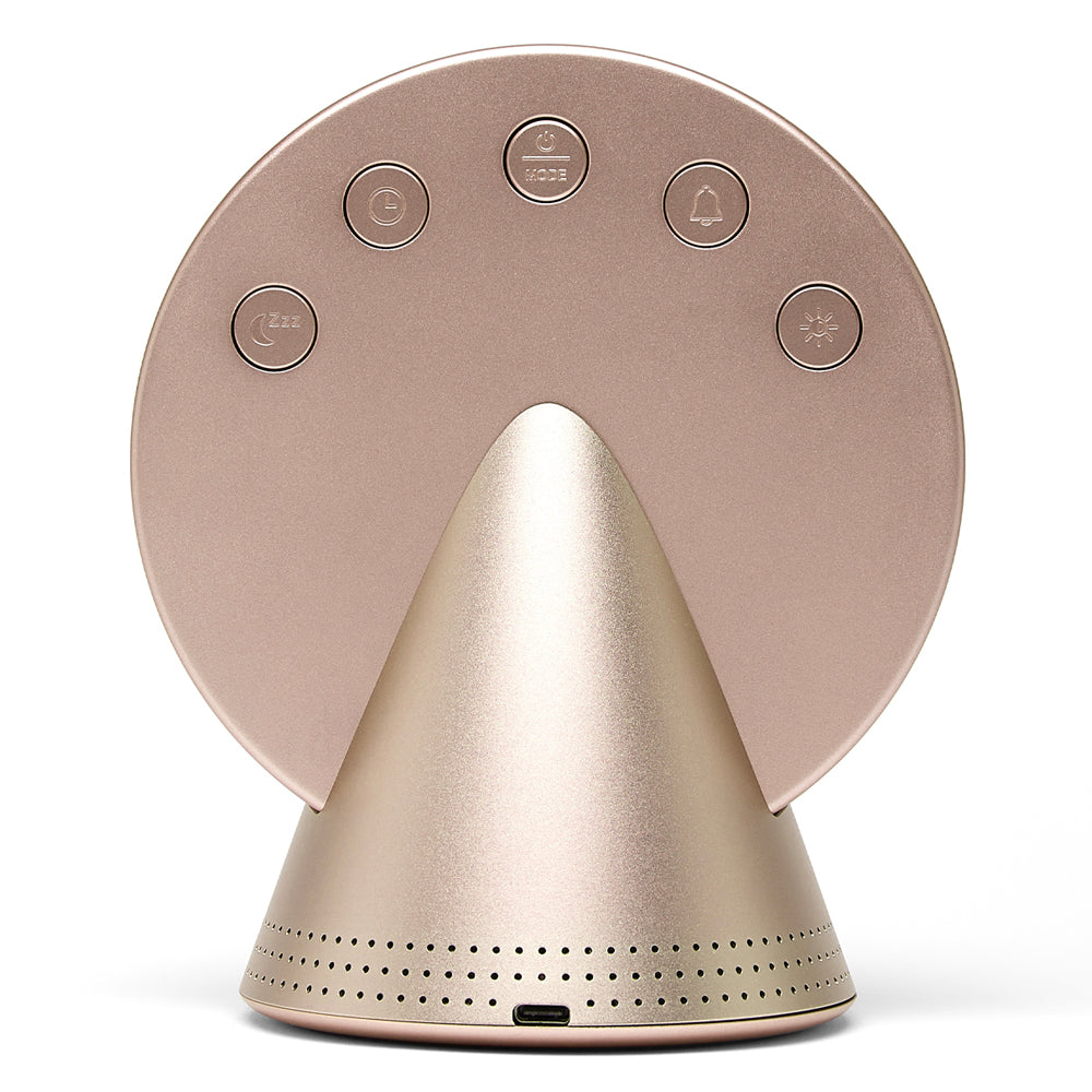 Lexon Conic Radio Alarm Clock With Fm & Built-In Bluetooth Speaker - Gold — image 5