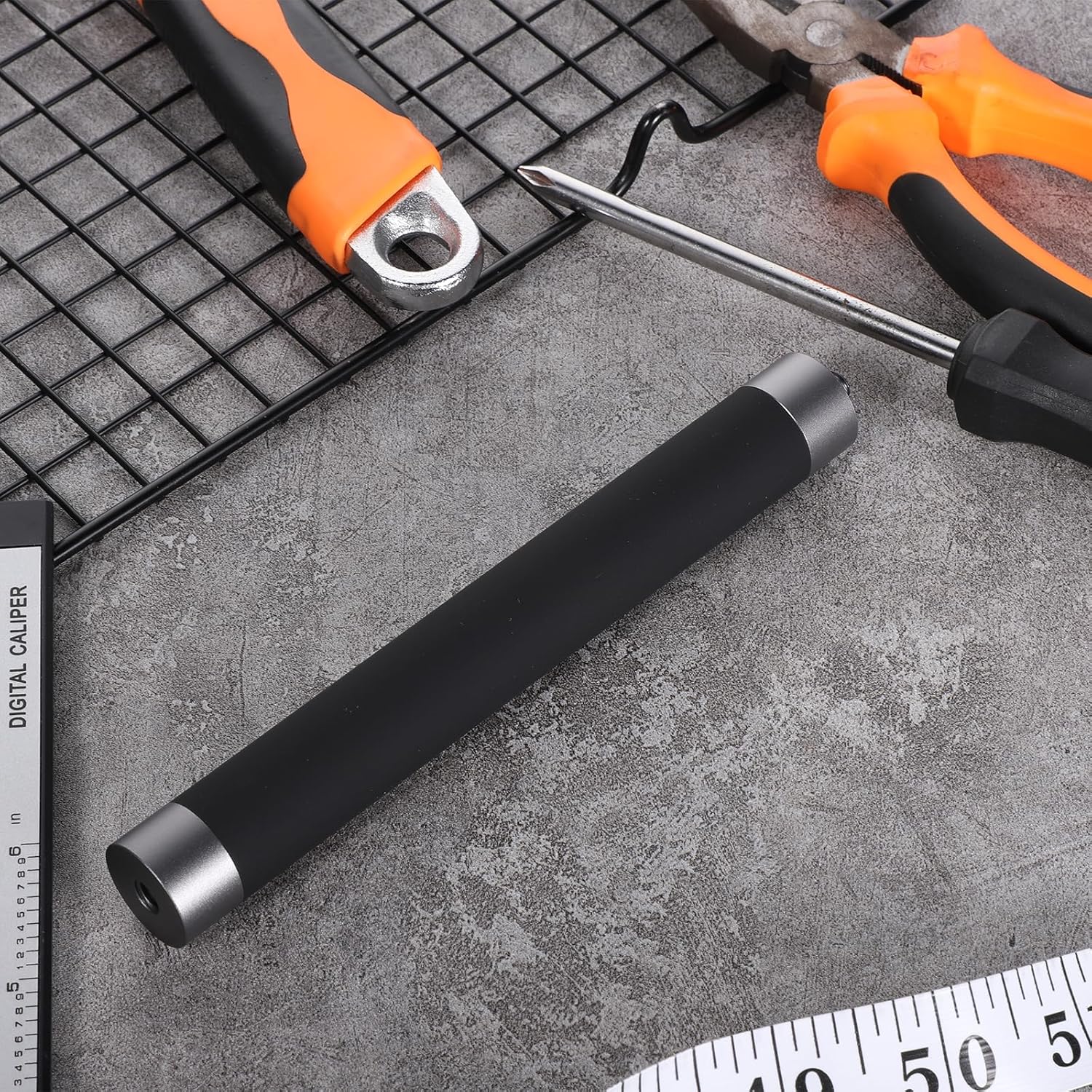 Vin Beauty 1/4" Thread Extension Aluminium Rod Mount, Camera Mount Extension Rod Pole for Dash Cam, Action Cameras, 15cm/5.9 inch Long Universal Interface — image 5