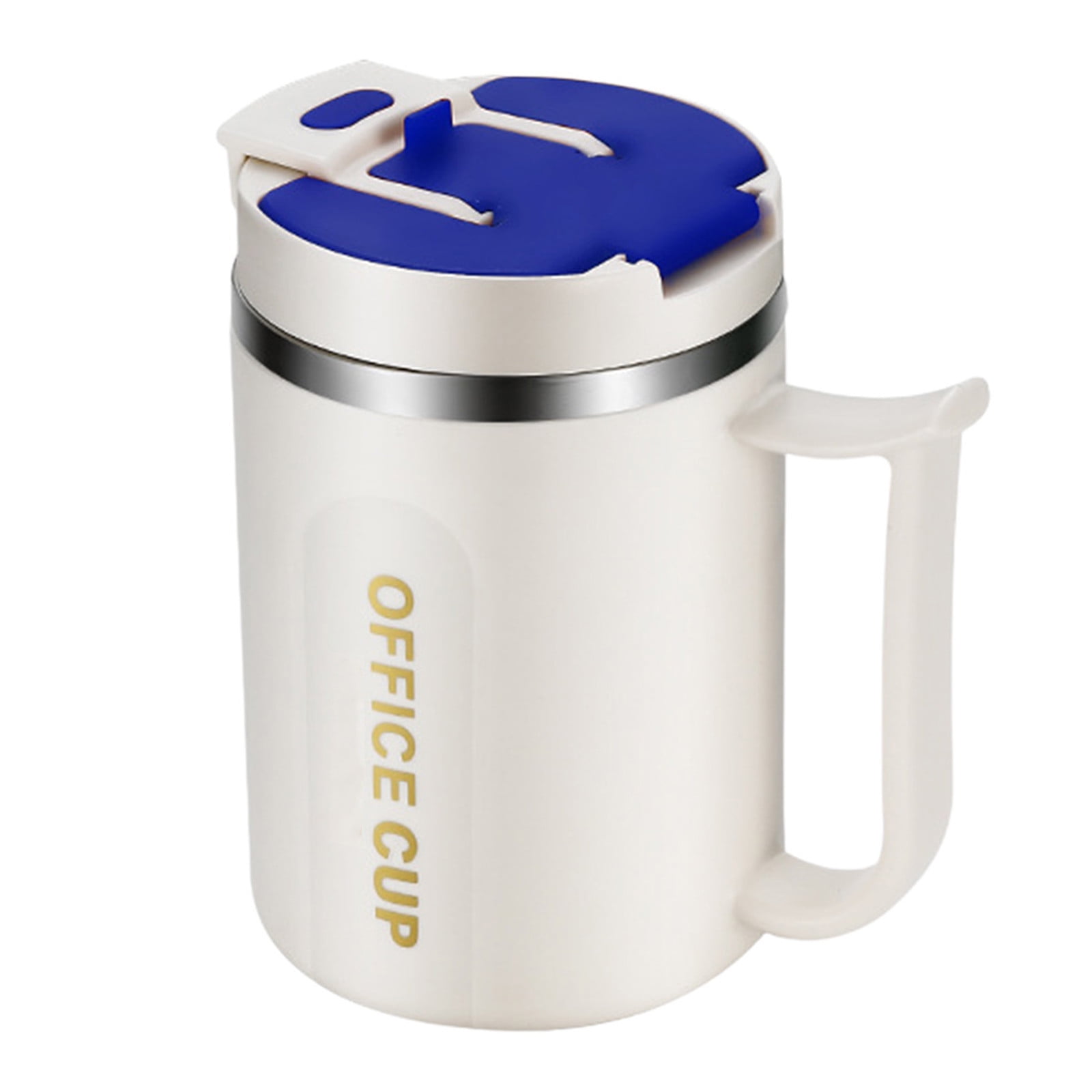 Insulated Coffee Mug with Handle & Lid - 17oz Stainless Steel Travel Tumbler, Double Wall Vacuum (Black) by 14_【Outdoor Ready】 Shockproof Camping Coffee Cup — image 3