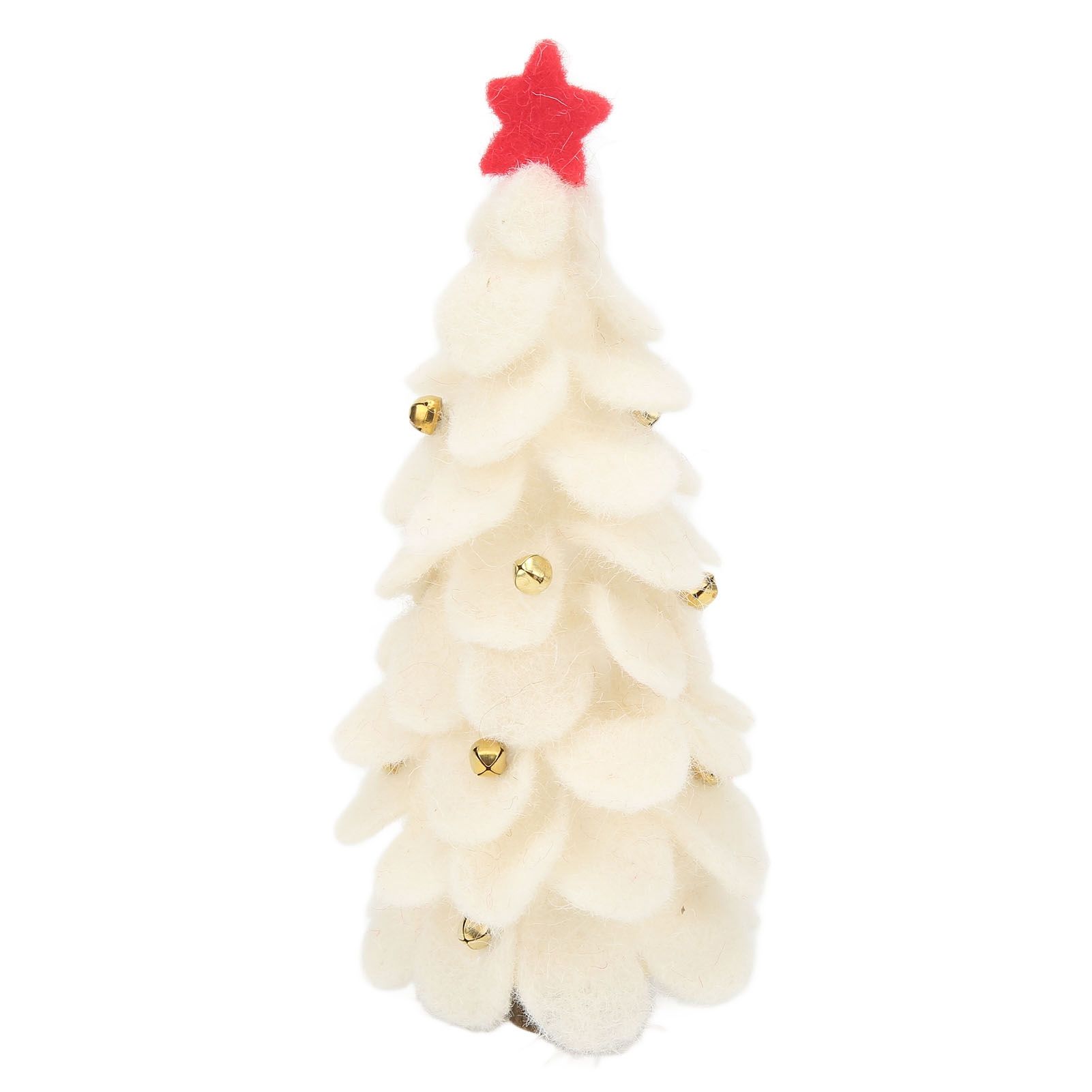 2023 New Christmas Decoration Wool Felt Christmas Tree Ornament Home New Year Party Ornament White Big Size โ image 4