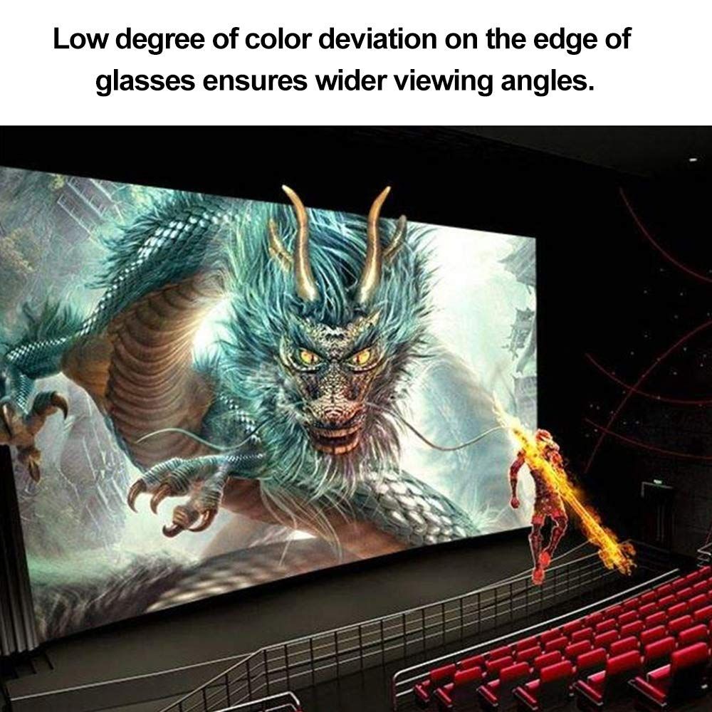 Polarized Passive 3D Glasses for 3D TV Real 3D Cinemas for Adopting ABS material, environmental-friendly โ image 3