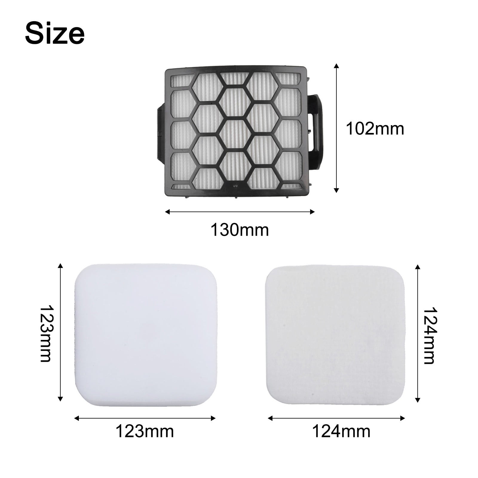 Foam Replacement Filter For Shark LA480WM UV850 UV900 UV900CCO LA492 LA481 LA481C LA481HGN LA481HBJ Part # XHF320 & XFFK602UKT ā image 6
