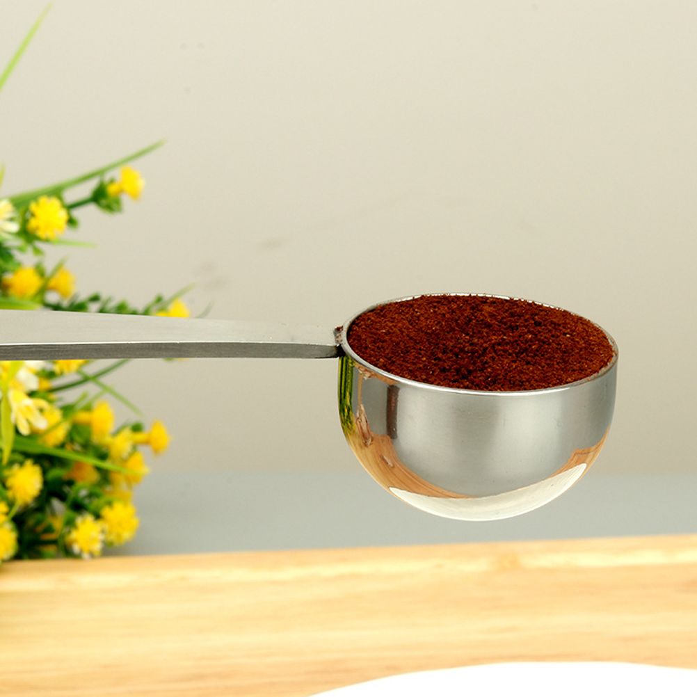 2 in 1 Coffee Spoon Espresso Tamper and Coffee Measure Spoon Dual Purpose Coffee Spoon โ image 4