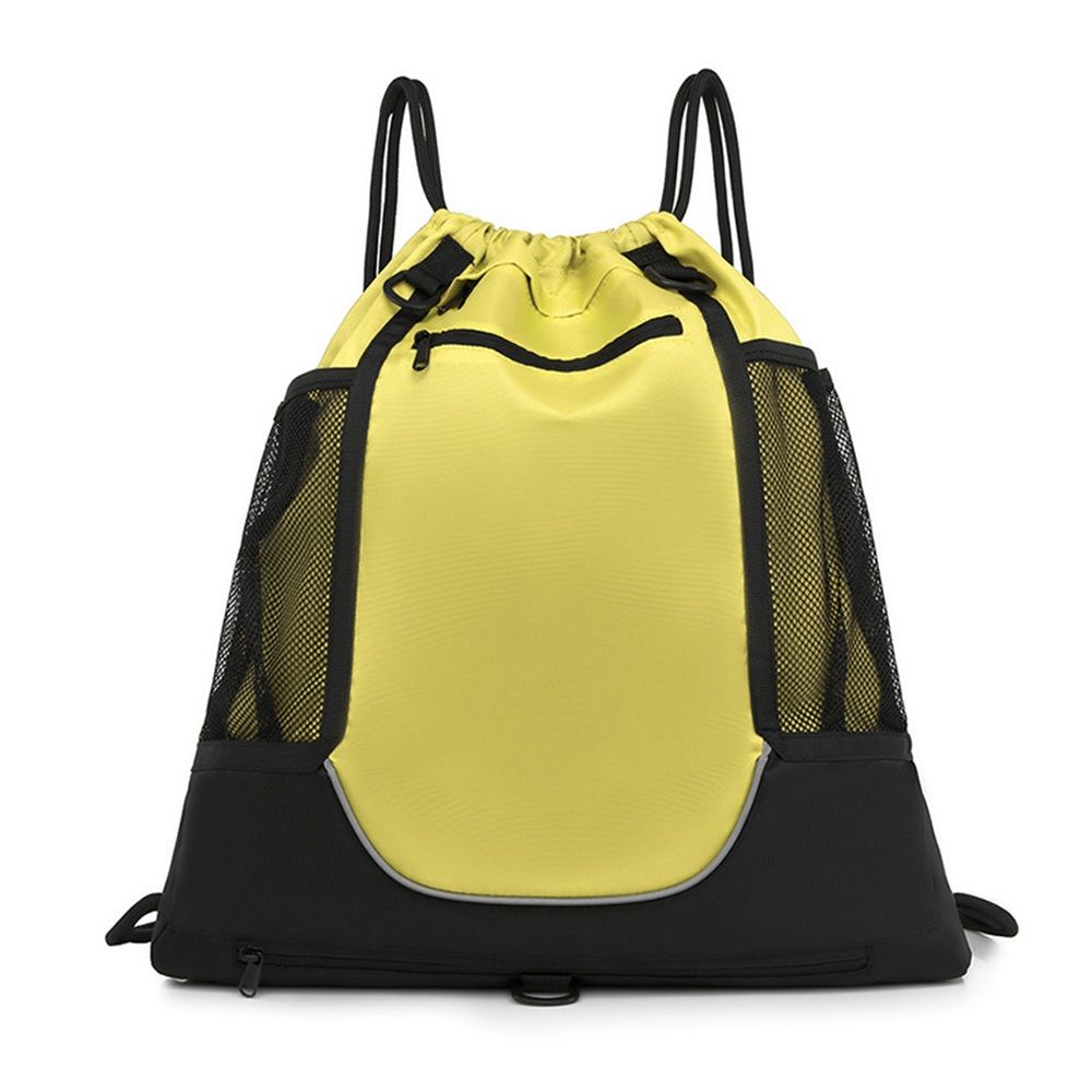 Drawstring Soccer Bag Basketball Backpack for Kids Teens, Foldable Sports Bags Detachable Ball Mesh Bag for Gym Yoga Football Baseball(oniy bag)