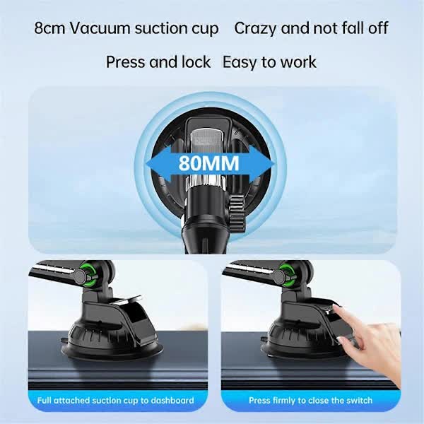 Car Tablet Holder Long Arm Suction Cup Mount for Pro Air 4-13 inch for Tablet SUV Truck Windshield Window Black โ image 5