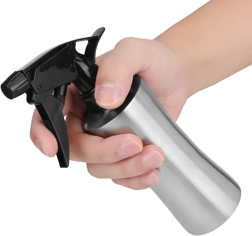 Fine Mist Plant Mister,250ML Mister Spray Bottle Stainless Steel Sprayer,Small Watering Can Pot Private Flower Water — image 6