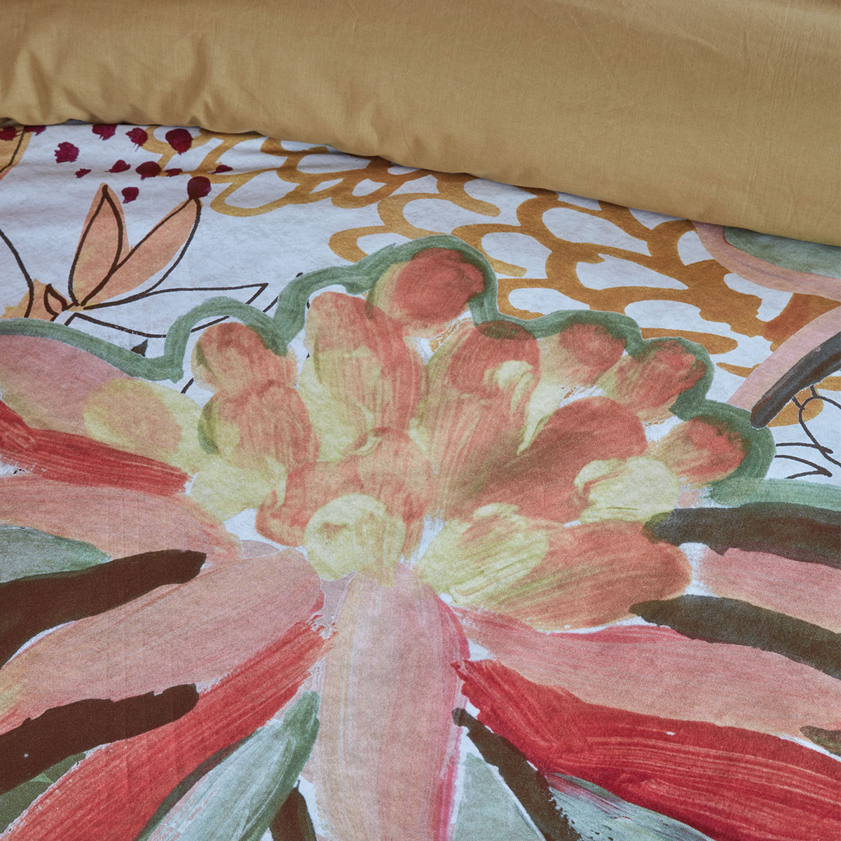 Bedding House Scarlett Multi Cotton Quilt Cover Set King — image 3