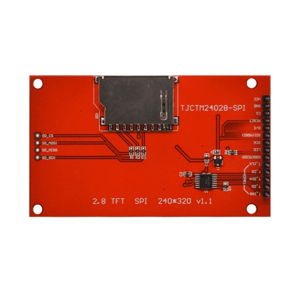 2.8 Inch SPI TFT LCD LCD Module 240X320 ILI9341 with Touch LCD Module,1 x 2.8 inch SPI TFT LCD module 1 x touch pen,As Shown